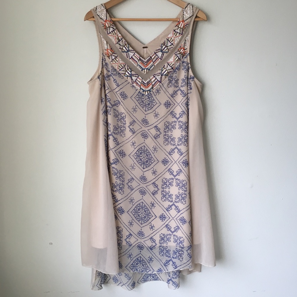Free People Beaded Dress